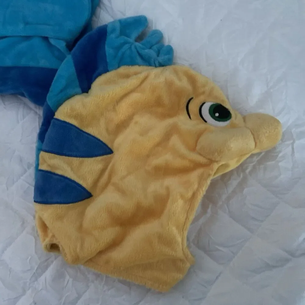 Disney Infant Flounder Fish The Little Mermaid Costume 12/18 Months